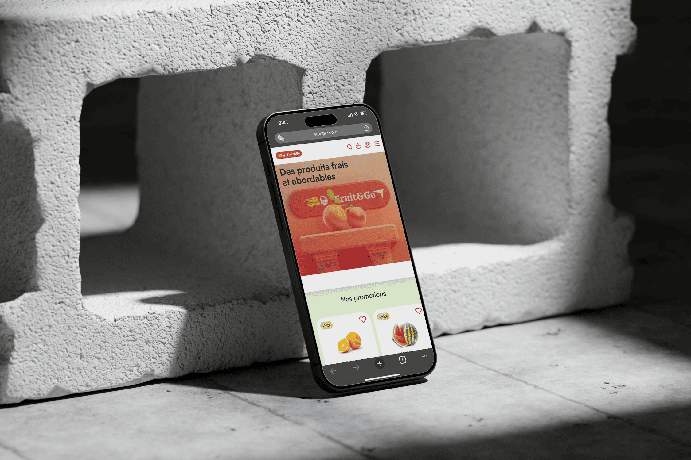 Image de présentation du projet fruit and go
